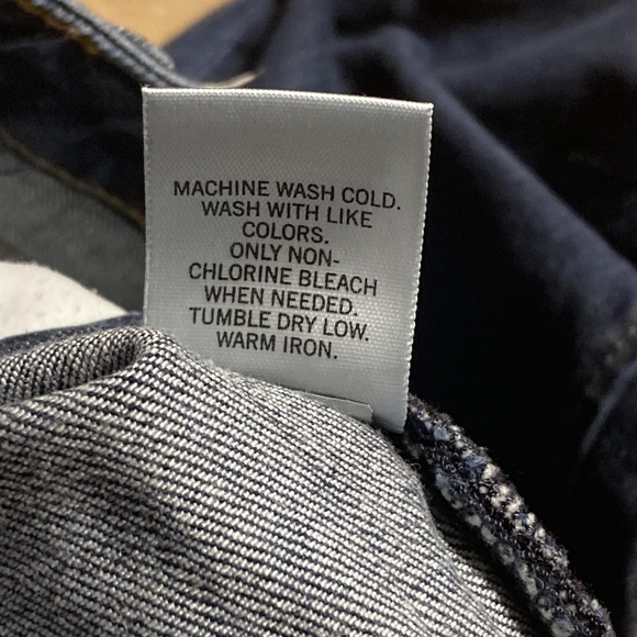 Banana Republic Premium Blue Denim Jeans Flare Leg Bootcut Women's Size 6R EUC - Picture 5 of 6